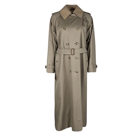 trench coat beige burberry|Burberry trench coat wool collar.